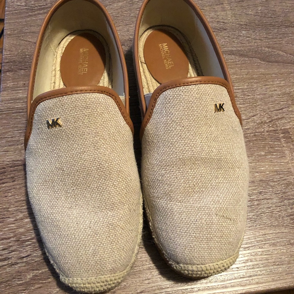 Michael Kors canvas espadrille